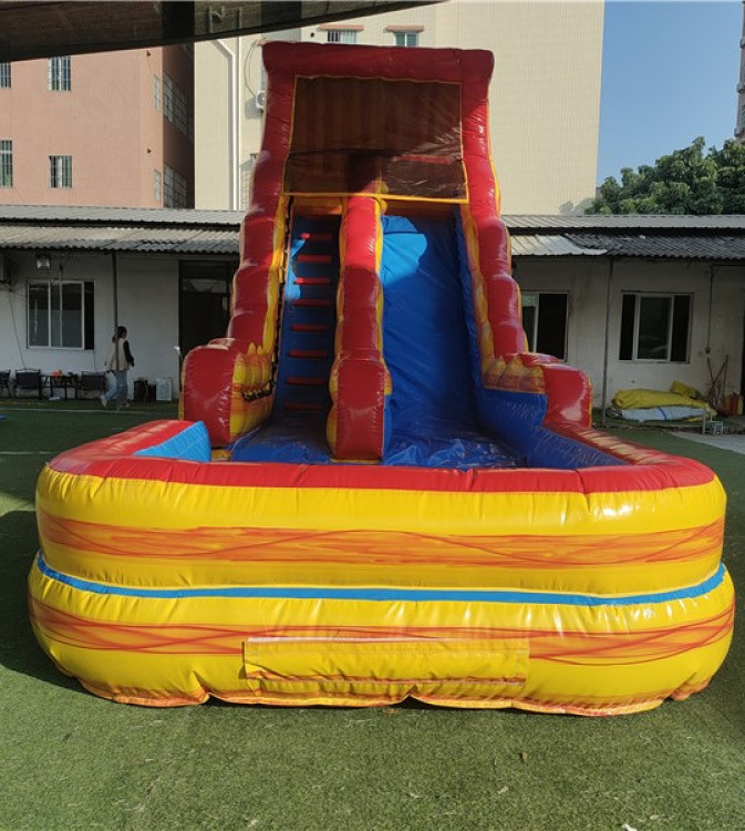 Volcano Water Slide