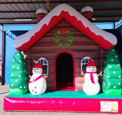 Winter Cabin Bouncer